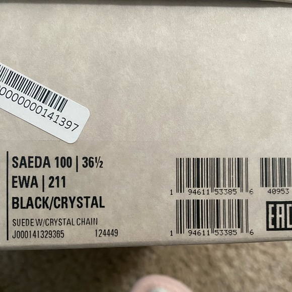 NWT Jimmy Choo Black Suede heels - Picture 4 of 7